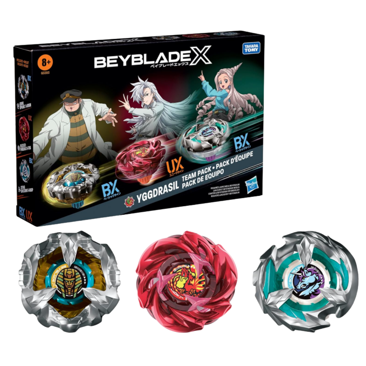 HASBRO - Beyblade X: Yggdrasil Team Pack