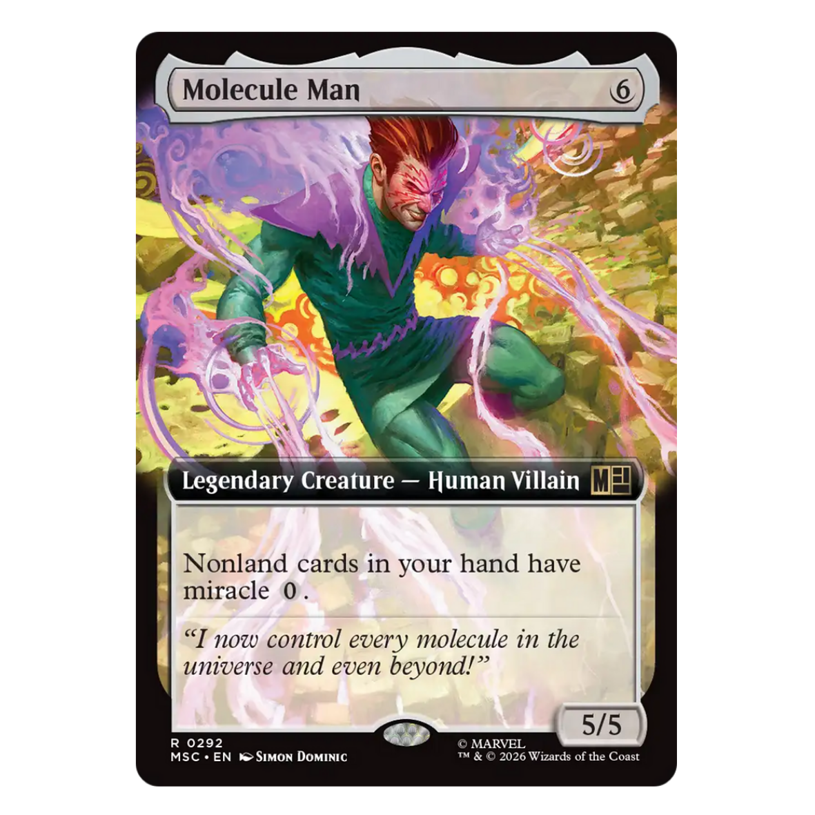 MTG - Molecule Man - Marvel Super Heroes