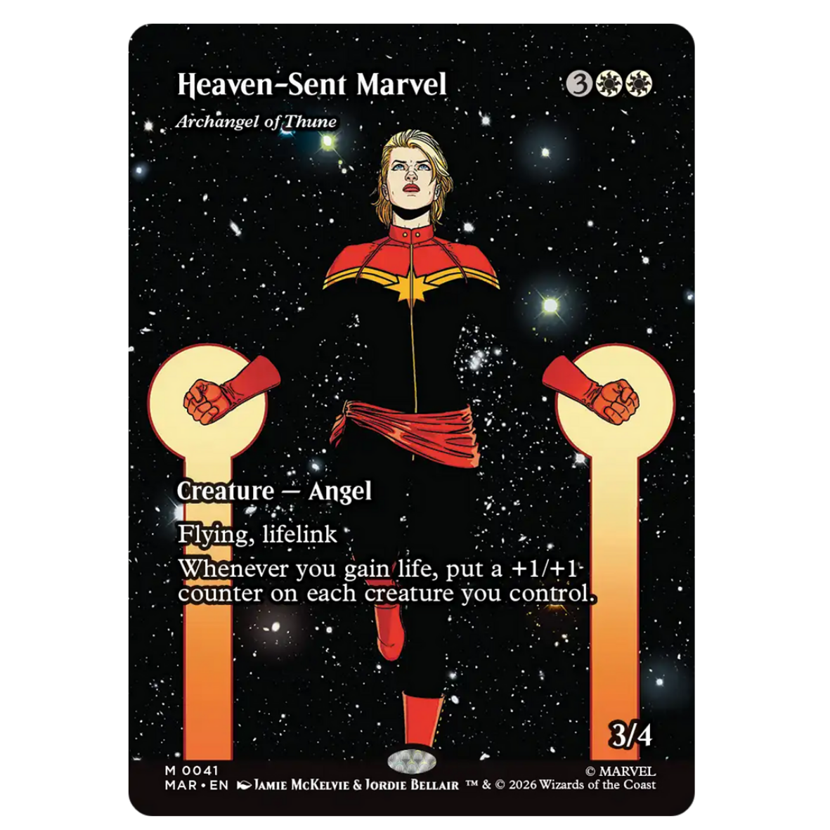 MTG - Archangel of Thune - Marvel Super Heroes