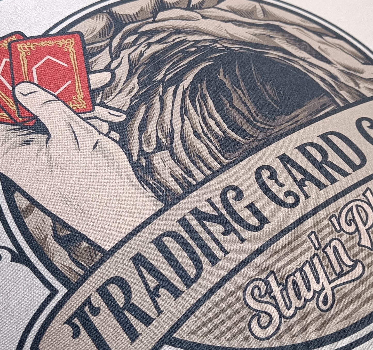 Playmat - Weiss (TradingCardCave)