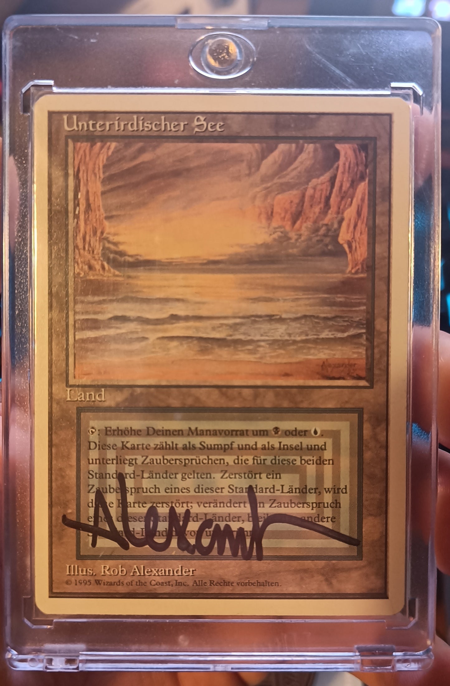 MTG - Unterirdischer See - Revised (DE/SIGNED)