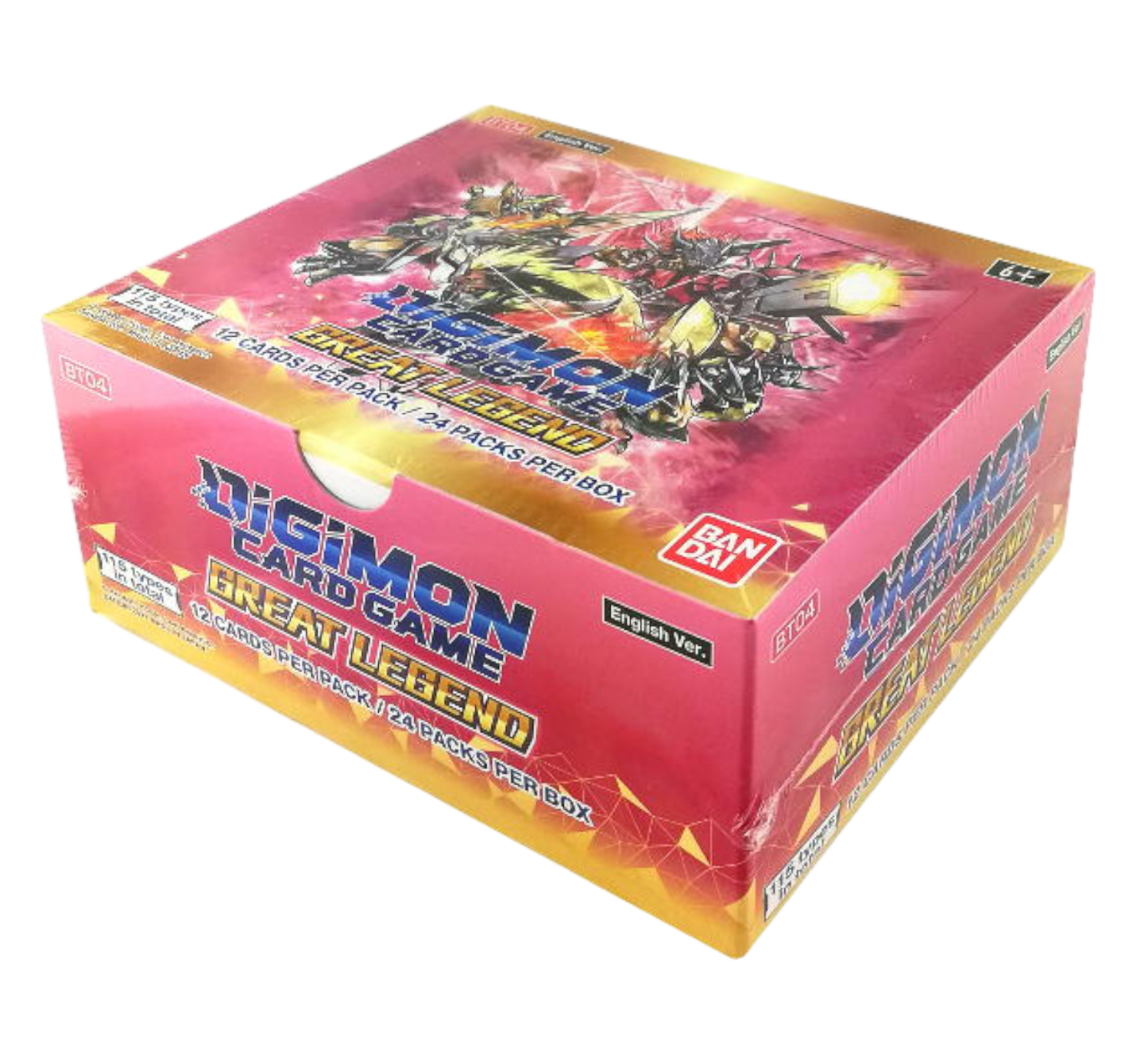 Digimon Great Legend Booster Display