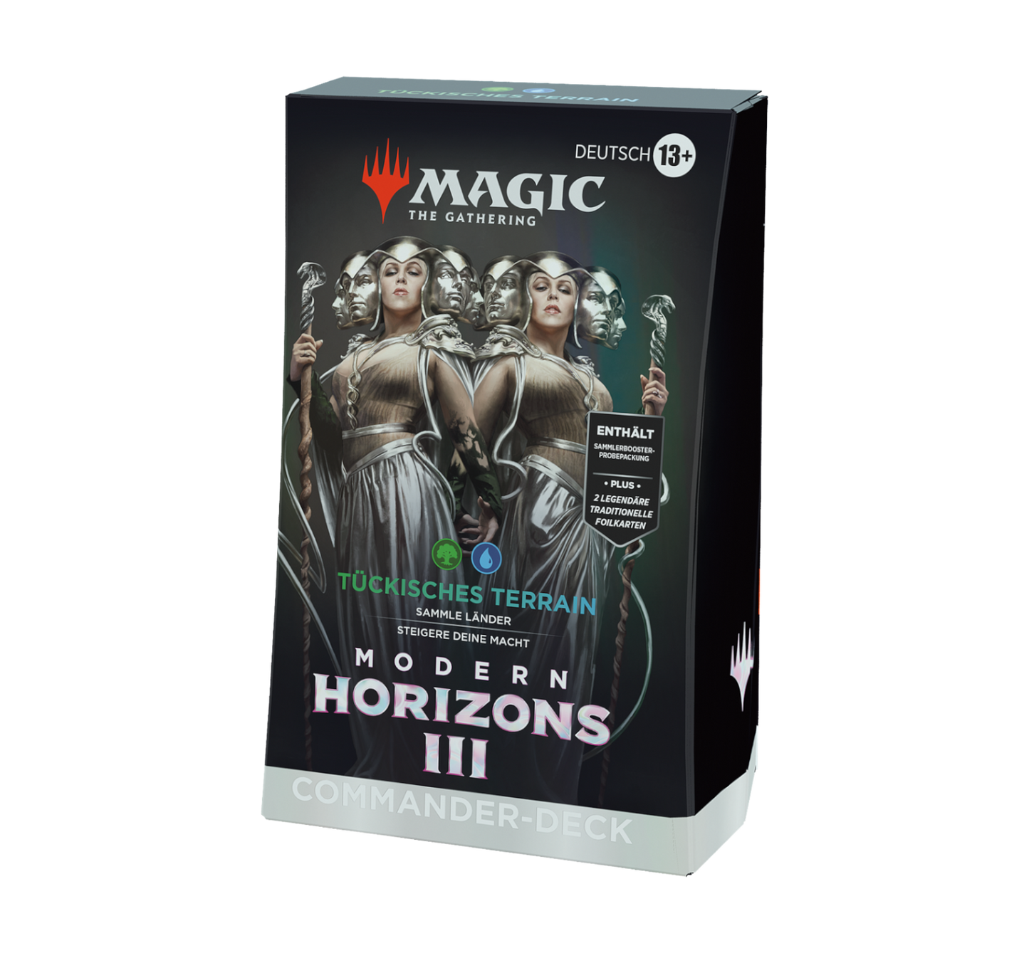 Magic: The Gathering Modern Horizons 3 Commander-Deck – Tückisches Terrain Englisch