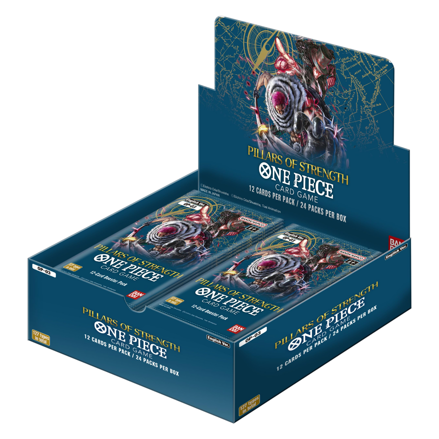 One Piece Card Game - Pillars of Strength Booster Display OP-03