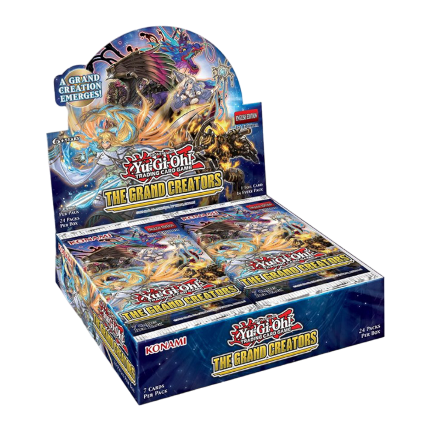 Yu-Gi-Oh! - The Grand Creators - Booster Display
