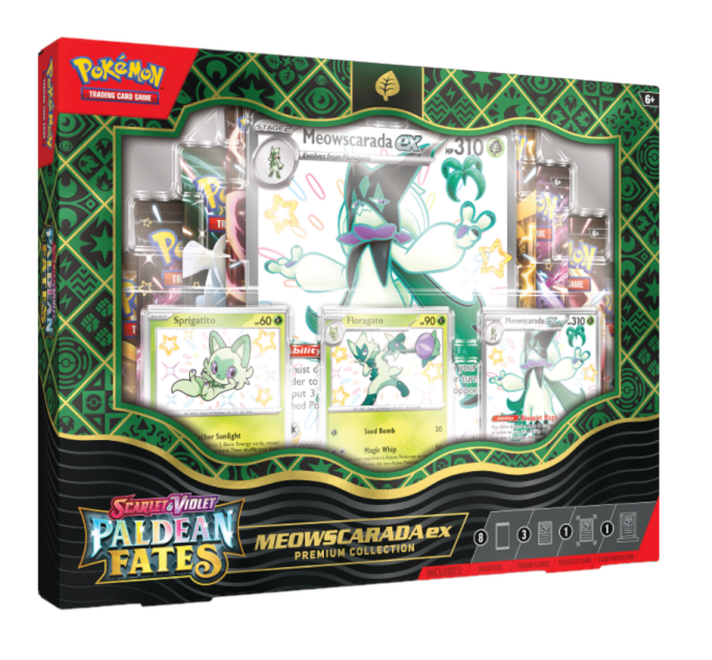 Scarlet & Violet Paldean Fates Premium Collection Meowscarada EX-ENG