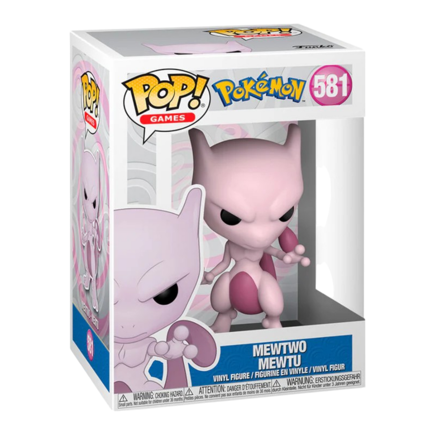 Pokemon POP! Games Vinyl Figur Mewtwo 9 cm