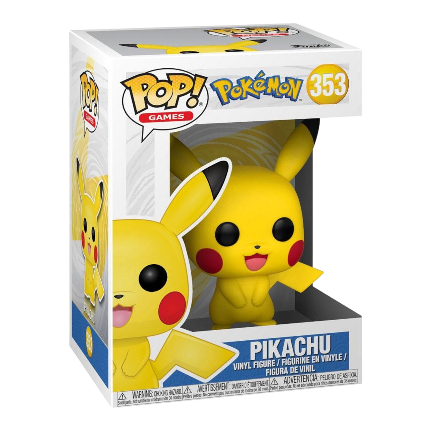 Pokemon POP! Games Vinyl Figur Pikachu 9 cm