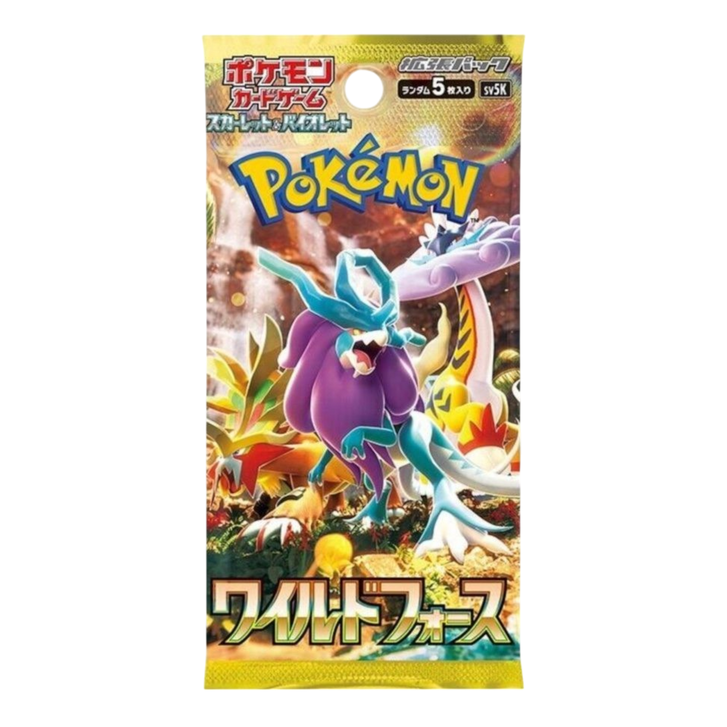 Pokémon Wild Force SV5K Booster Pack (Japanisch)