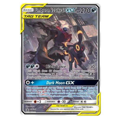 POKEMON - Umbreon&Darkrai GX - sm241 (EN)
