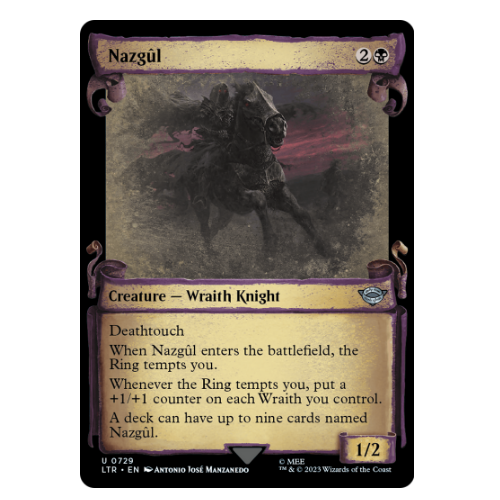 MTG - Nazgul FOIL - 0729 LotR (EN)