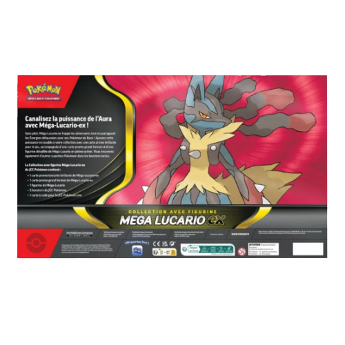 Pokémon TCG - Figuren-Kollektion Mega-Lucario-ex