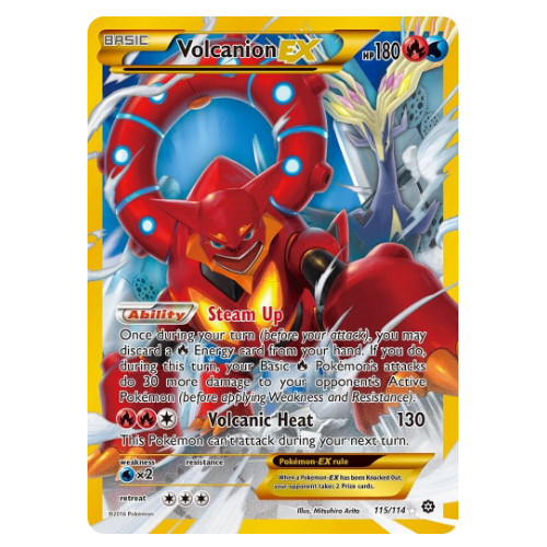 POKEMON - Volcanion EX - 115 (EN)