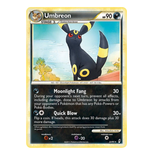 POKEMON - Umbreon FOIL - 22 (DE)