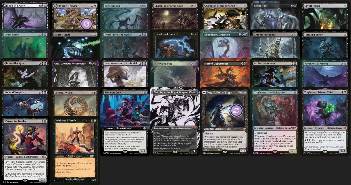 Commander-Deck: GISA, THE HELLRAISER