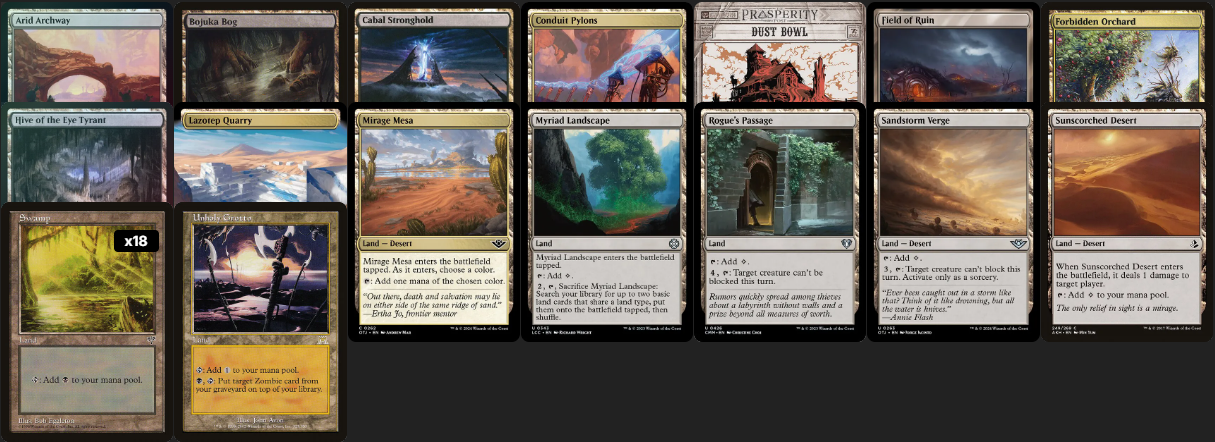 Commander-Deck: GISA, THE HELLRAISER