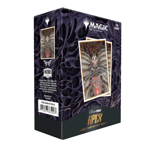 ULTRA PRO - Duskmourn 105ct Apex Deck Protector sleeves Set Symbol for Magic: The Gathering