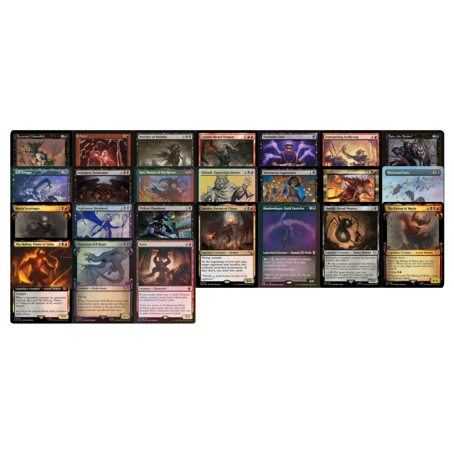 Commander-Deck: THE BALROG, DURIN´S BANE