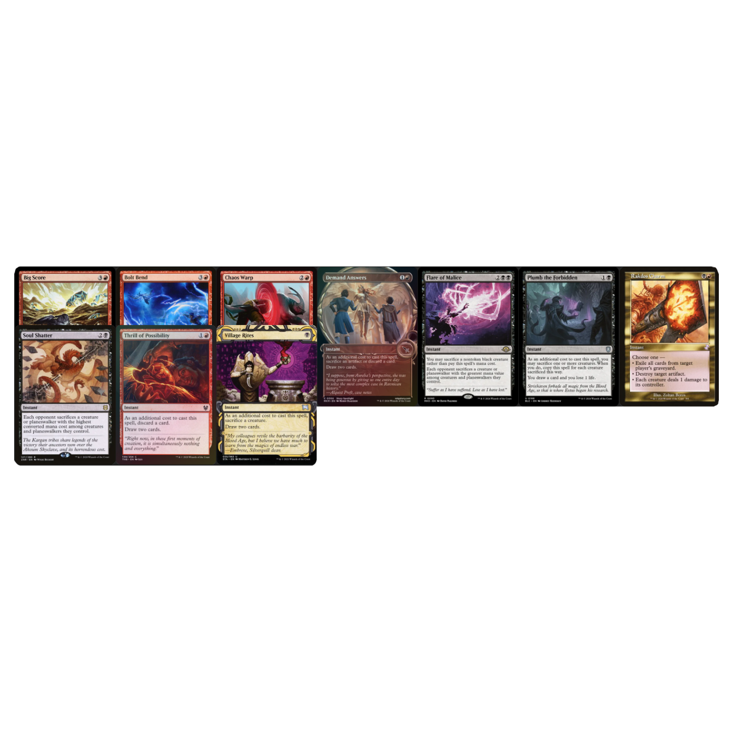 Commander-Deck: THE BALROG, DURIN´S BANE
