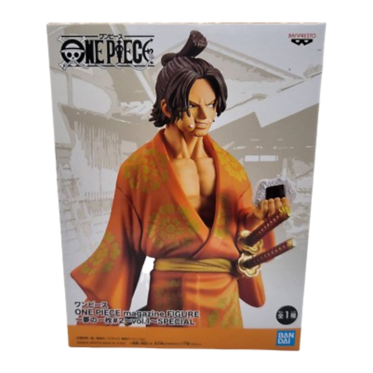 Banpresto One Piece Magazin Figur Vol 1 Special Portgas D. Ace