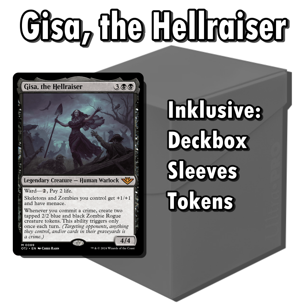 Commander-Deck: GISA, THE HELLRAISER