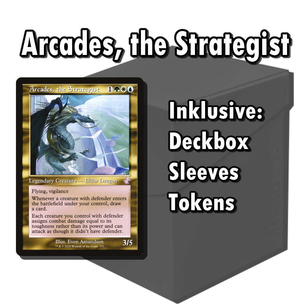 Commander-Deck: Arcades, the Strategist
