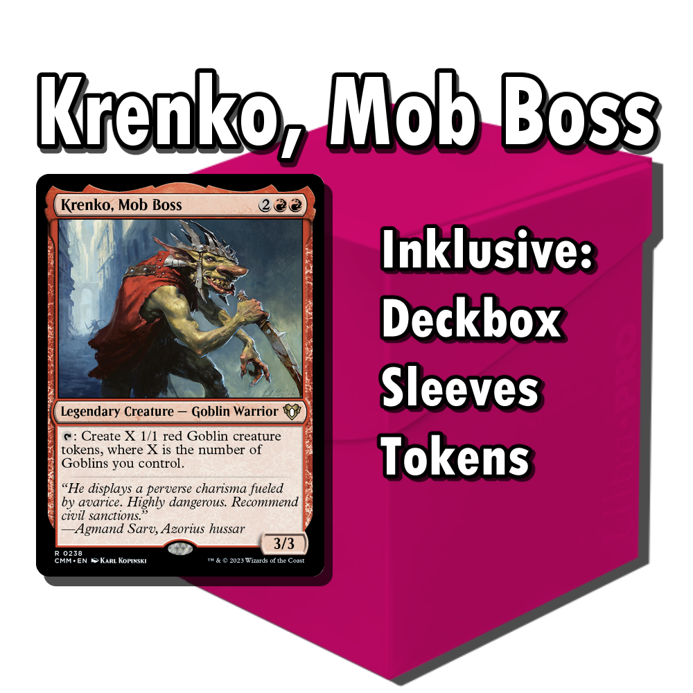 Commander-Deck: KRENKO, MOB BOSS