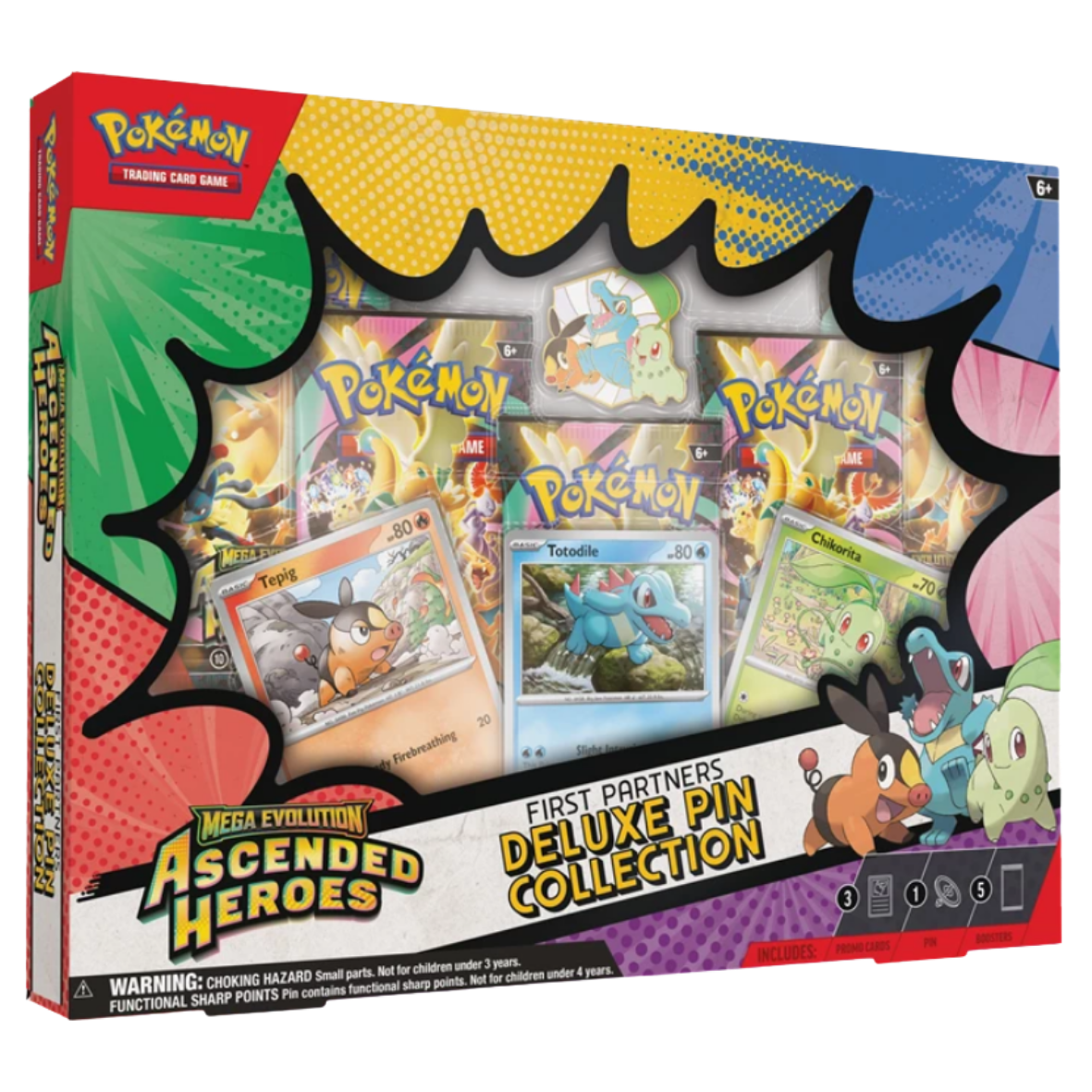 Pokémon TCG: First Partners Deluxe Pin Collection