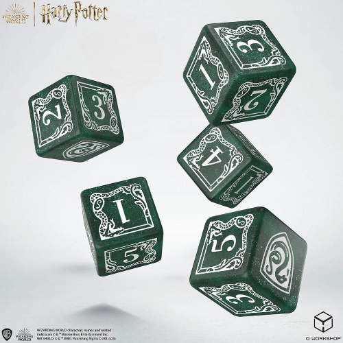 Ultimate Guard- Harry Potter Würfel und Beutel (Slitherin)