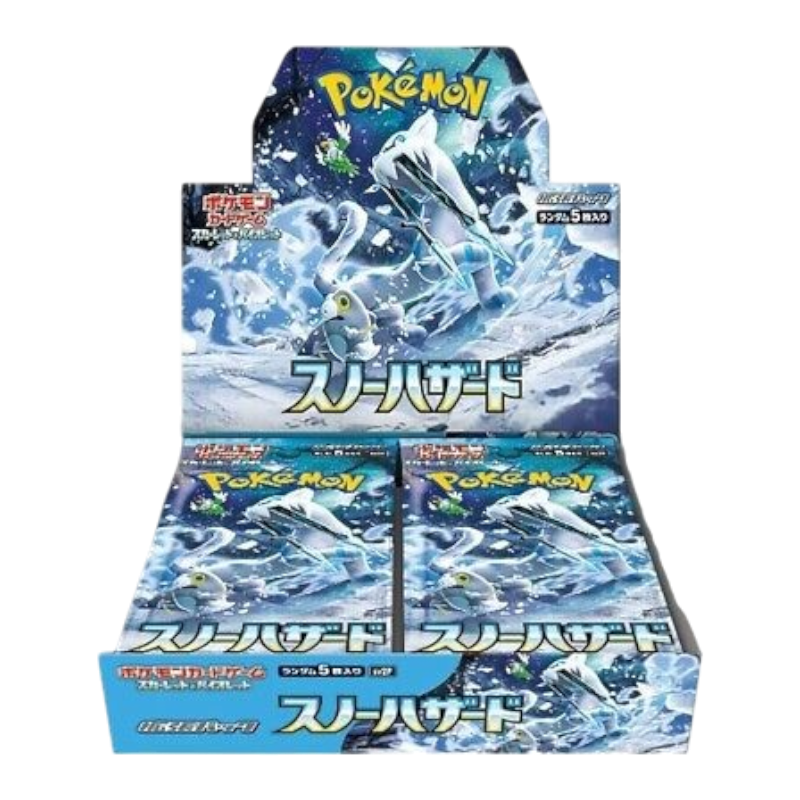 Pokémon Scarlet & Violet Snow Hazard (SV2P) Booster Display