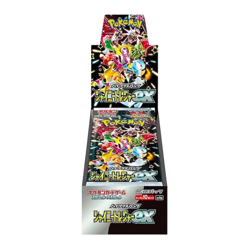 Pokémon Shiny Treasure EX Booster Box Display