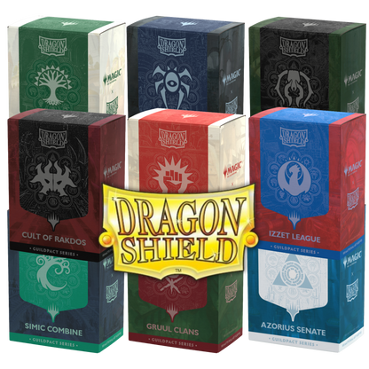 Dragon Shield: Standard Brushed Dual Art Sleeves: The Guildpact Series (100 Sleeves)