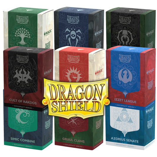 Dragon Shield: Standard Brushed Dual Art Sleeves: The Guildpact Series (100 Sleeves)