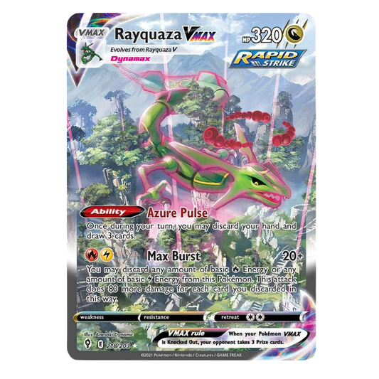 POKEMON -Rayquaza Vmax - 218/203 (EN)