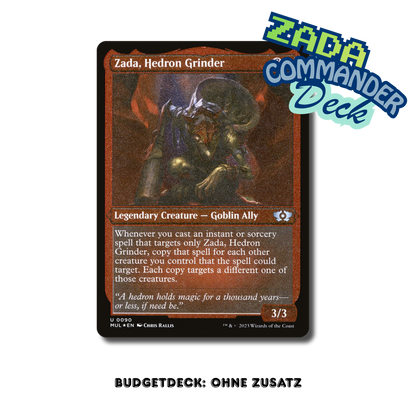 Commander-Deck: Zada, Hedron Grinder (Budget)