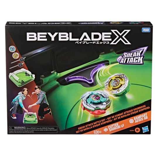 HASBRO - Beyblade X: Sneak Attack Battle Set