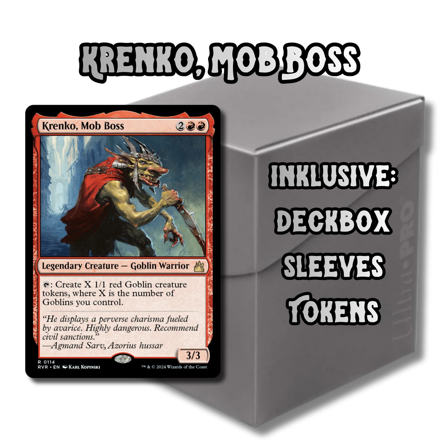 Commander-Deck: Krenko, Mob Boss