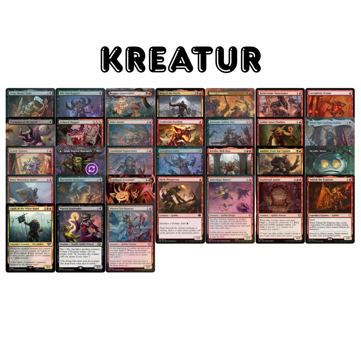 Commander-Deck: The Great Goblin