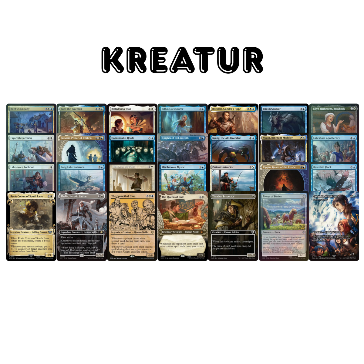 Commander-Deck: Bard, King of Dale