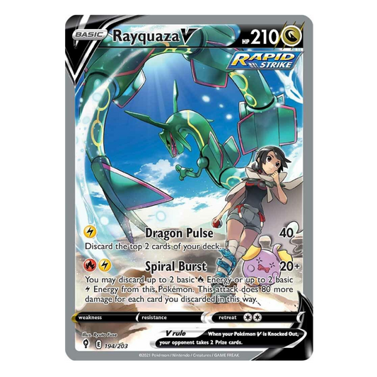 POKEMON -Rayquaza V - 194/203 (EN)