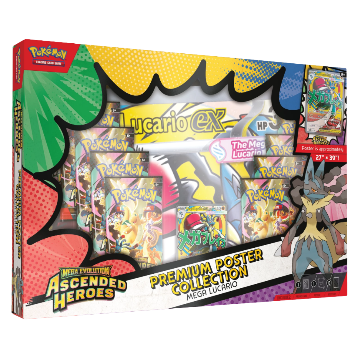 Pokémon TCG: Ascended Heroes Premium Poster Collection