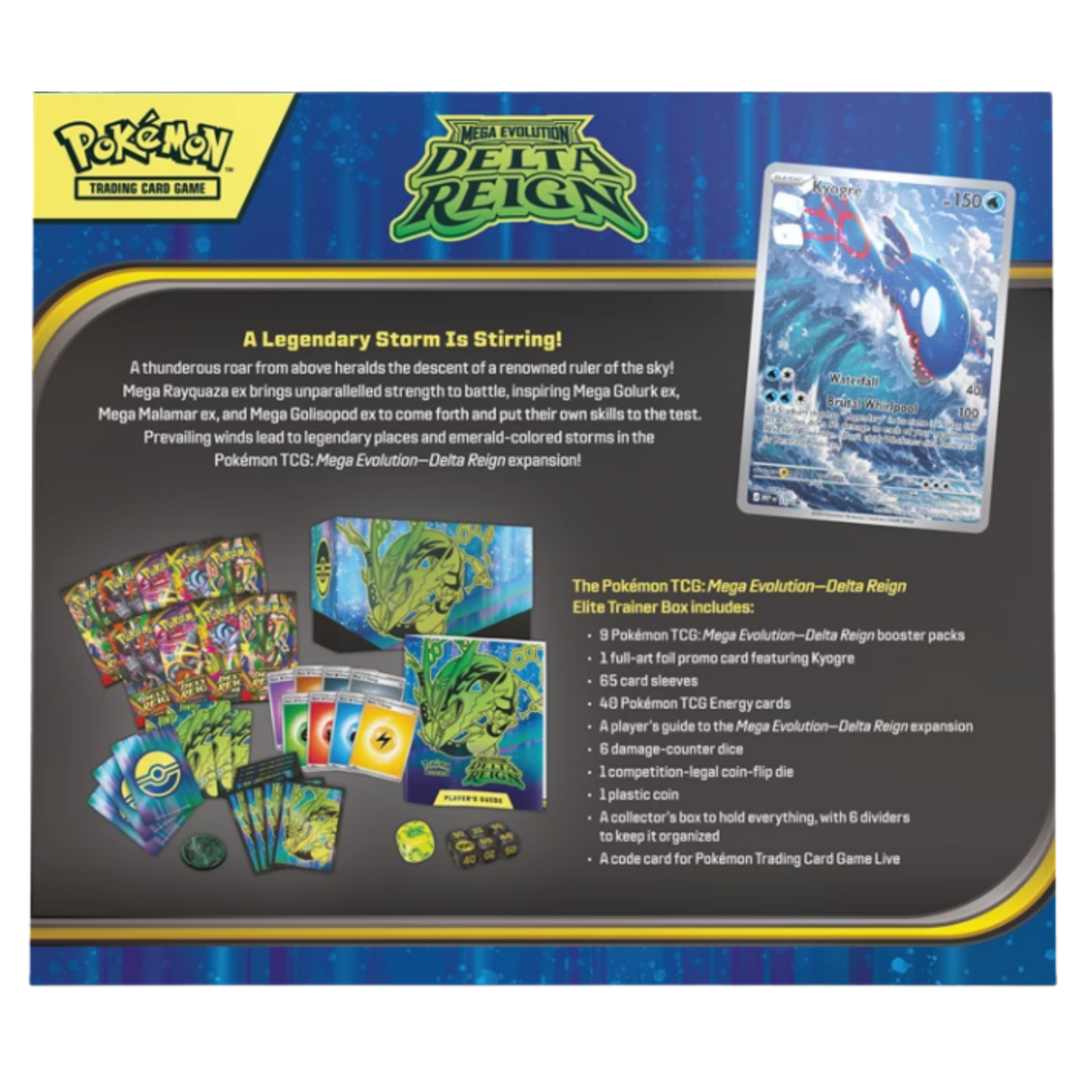 Pokémon TCG: Delta Reign - Elite Trainer Box (1 per Customer)