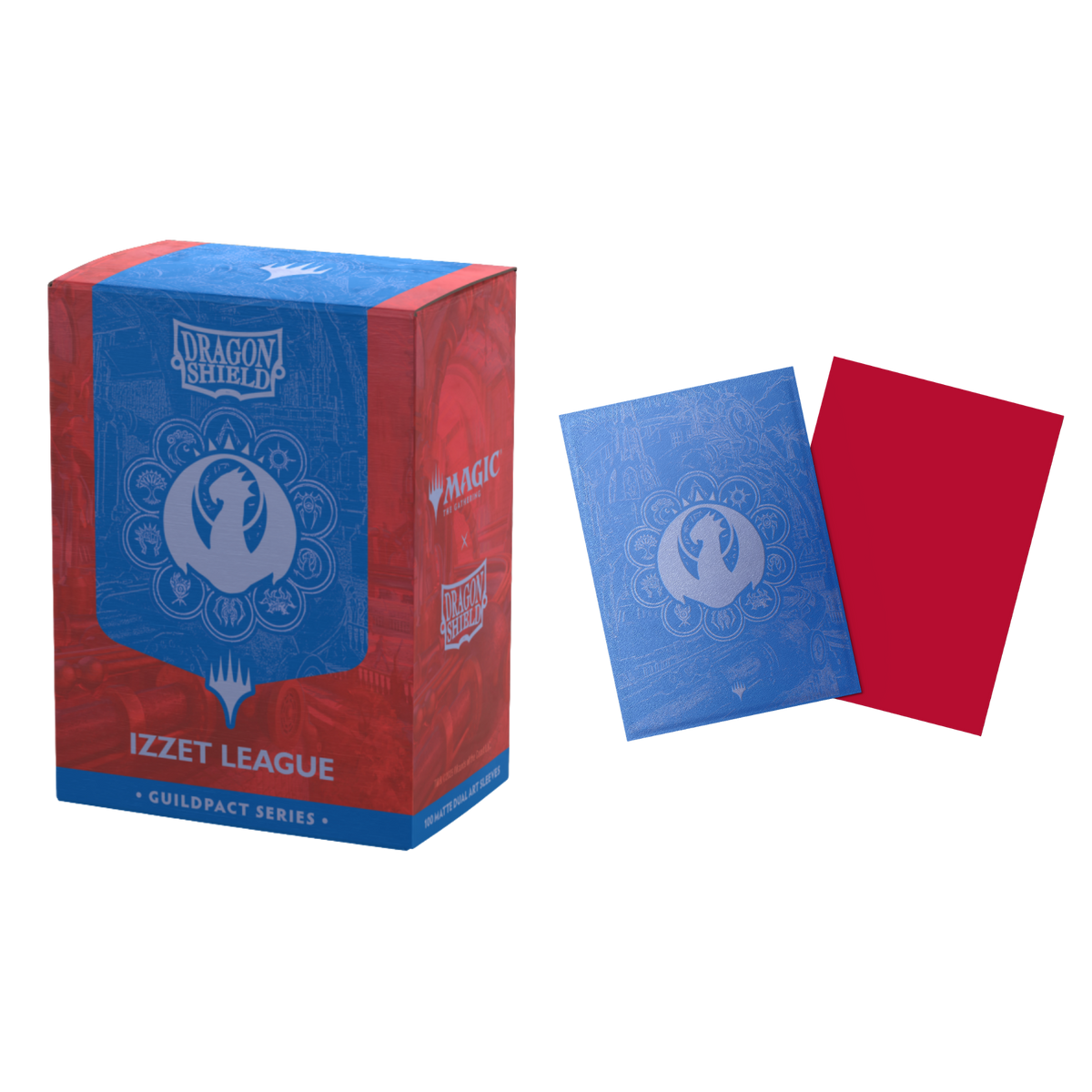 Dragon Shield: Standard Brushed Dual Art Sleeves: The Guildpact Series (100 Sleeves)