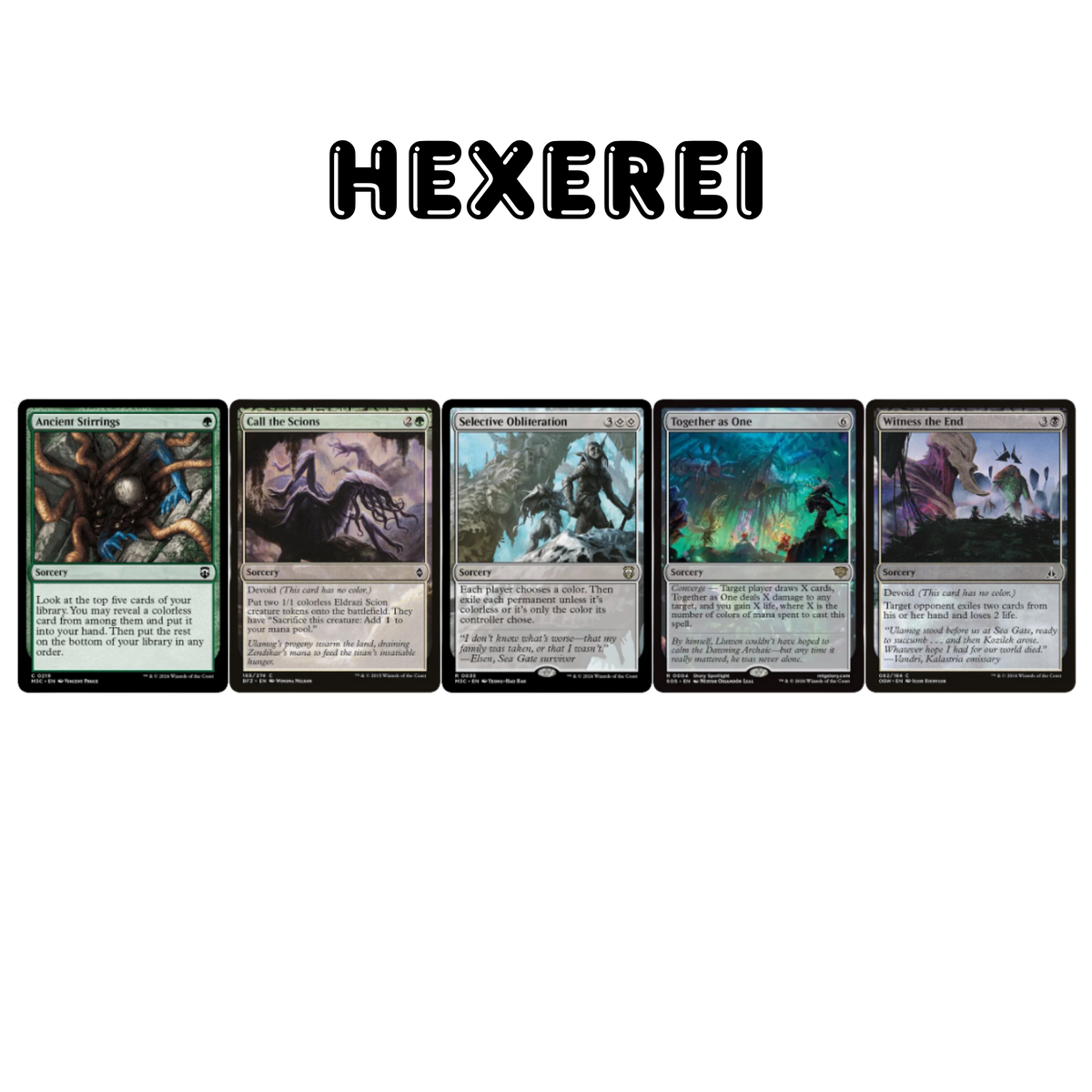 Commander-Deck: Ulalek, Fused Atrocity