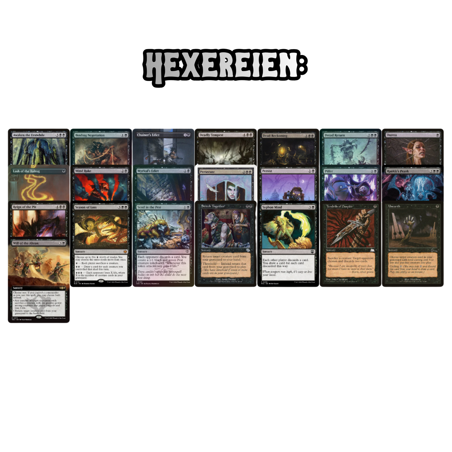 Commander-Deck: Tergrig, God Of Fright
