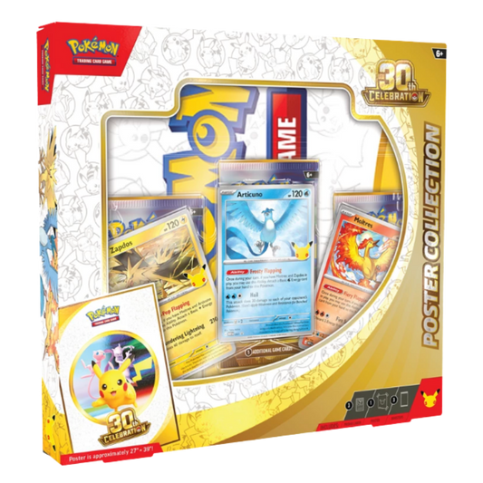 Pokémon TCG: 30th Celebration - Poster Collection (1 per Customer)