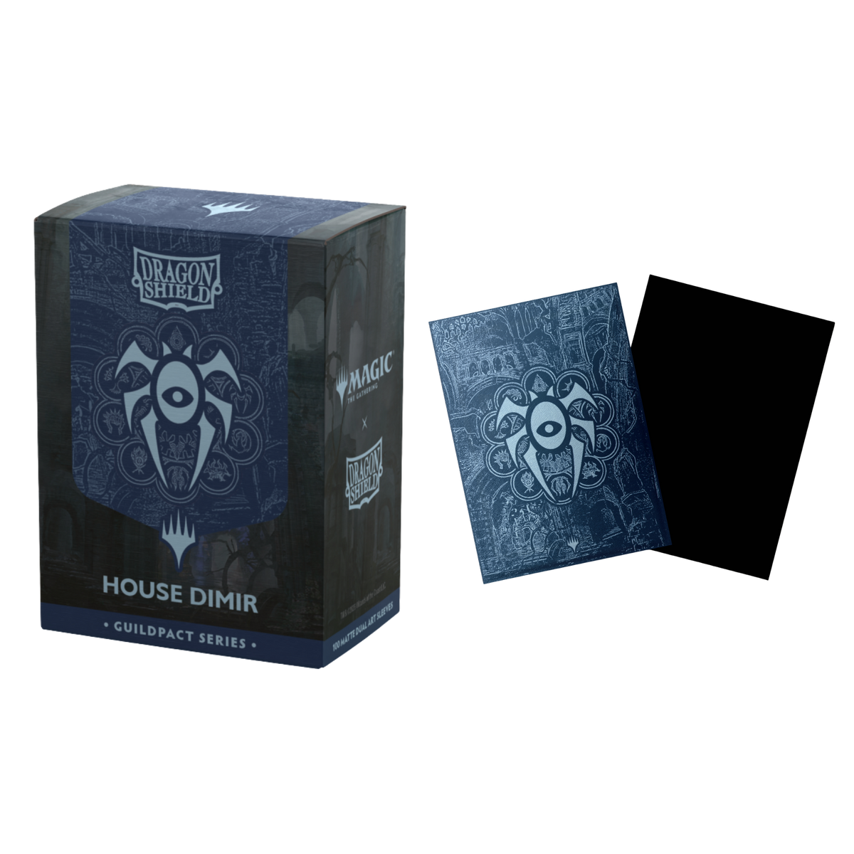 Dragon Shield: Standard Brushed Dual Art Sleeves: The Guildpact Series (100 Sleeves)