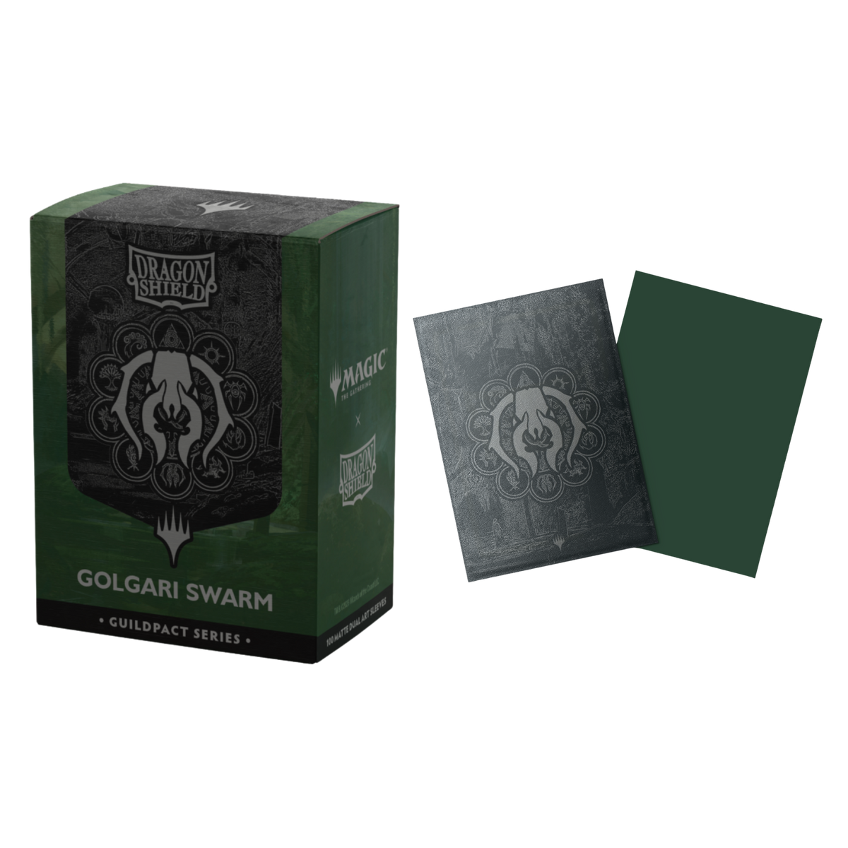 Dragon Shield: Standard Brushed Dual Art Sleeves: The Guildpact Series (100 Sleeves)