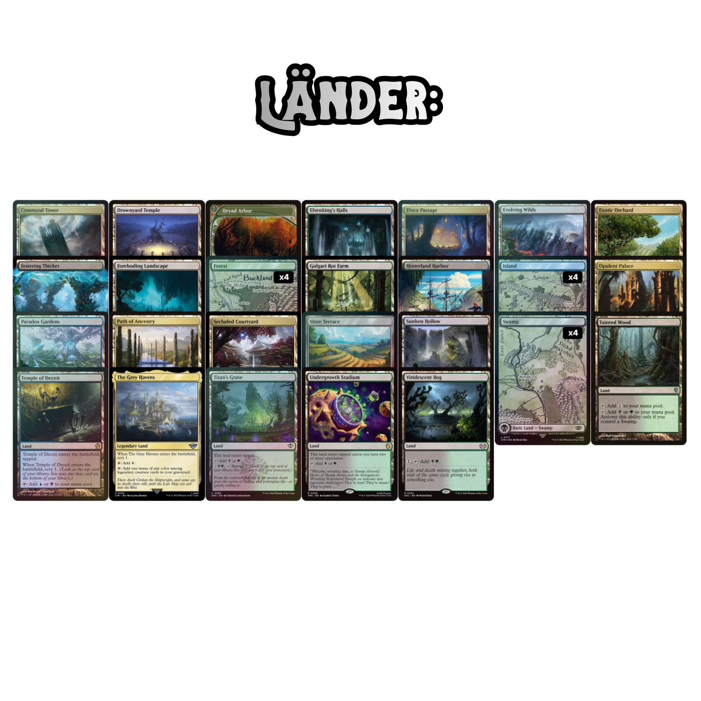 Commander-Deck: Thranduil, The Elvenking