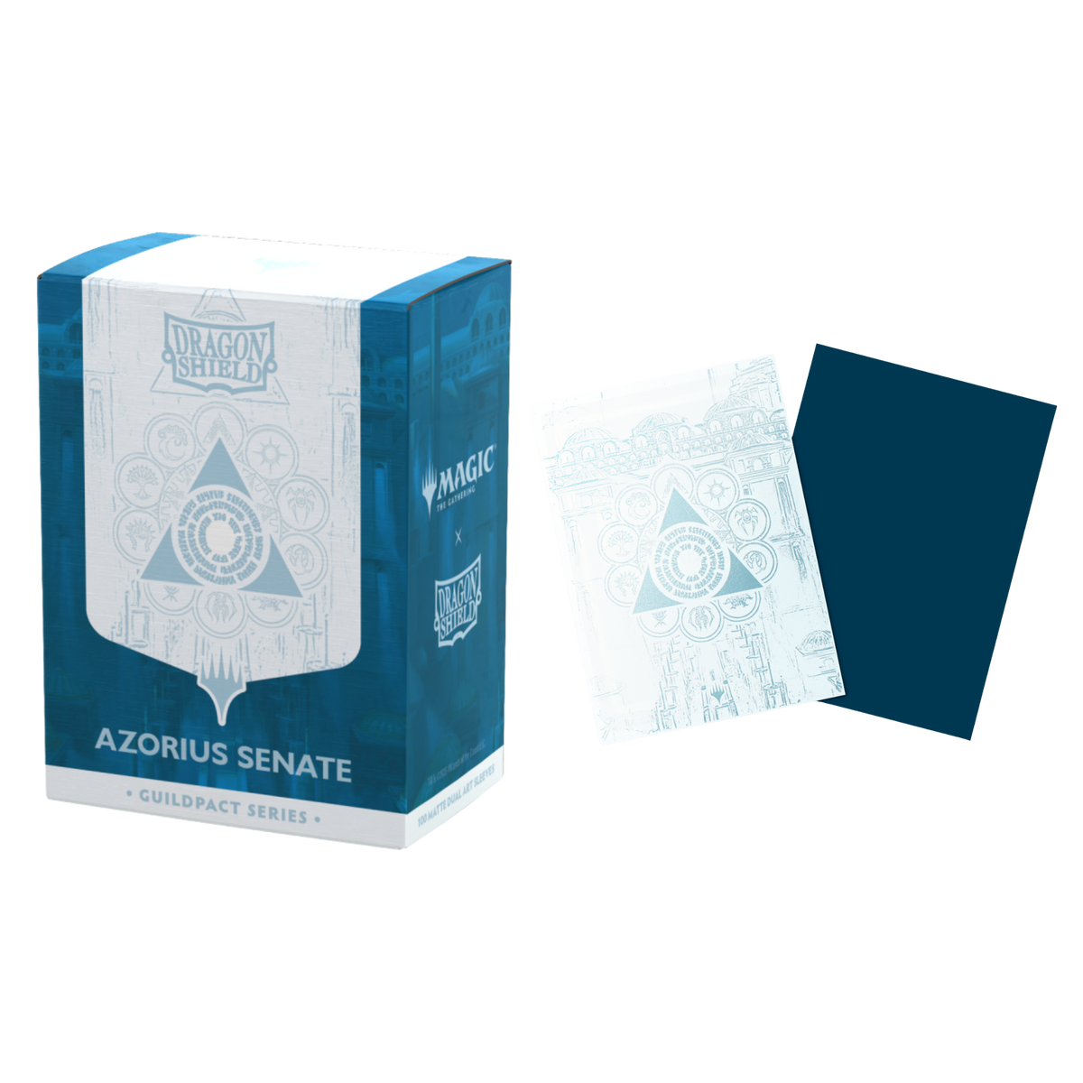 Dragon Shield: Standard Brushed Dual Art Sleeves: The Guildpact Series (100 Sleeves)